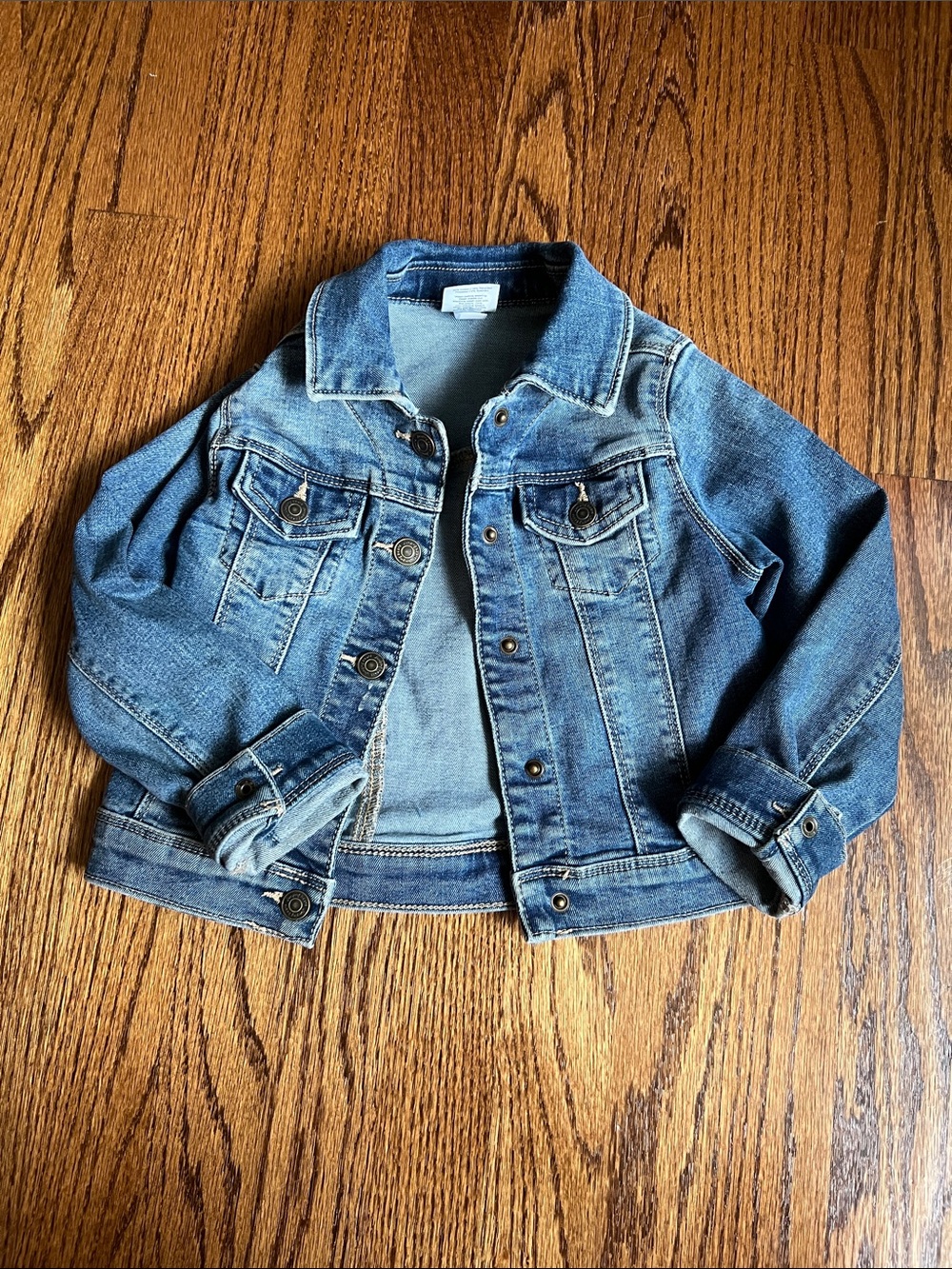 jumping beans Classic Denim Jacket in Light Blue